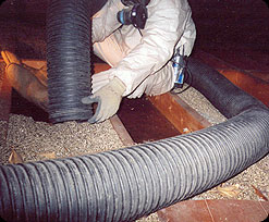 Vermiculite removal